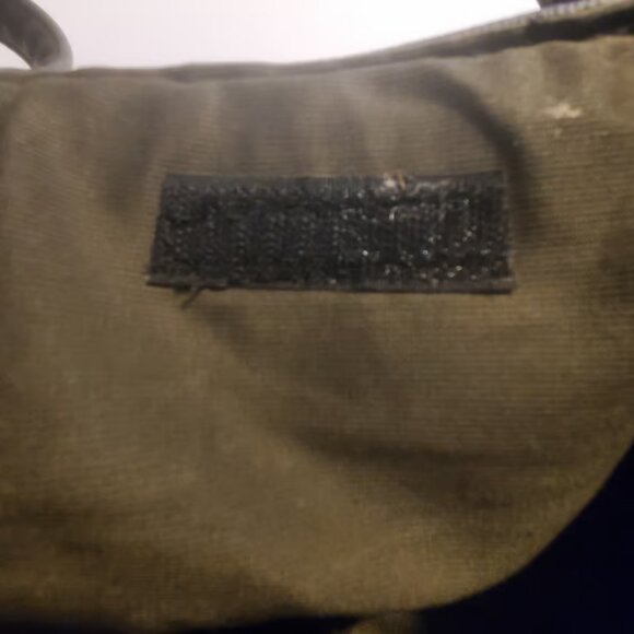 Handmade Large Faux Suede & Leather Tote Bag Inspired By Harley-Davidson Brown - Picture 7 of 8